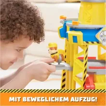 Mancs őrjárat - Rubble és csapata: interaktív építkezési daru, 60cm magas, Rubble és buldózere markolóval, Paw Patrol