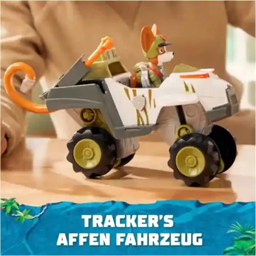 Mancs őrjárat - Dzsungel kutyik: Tracker és átalakuló majom járműve kilövővel, Paw Patrol mese