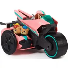 Mancs őrjárat - A szuperfilm: Átalakuló motoros játékszett Liberty és Jr. Patrollers figurákkal, Paw Patrol