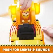 Mancs őrjárat - Rubble és csapata: Rubble nagy interaktív buldózere markolóval, Paw Patrol