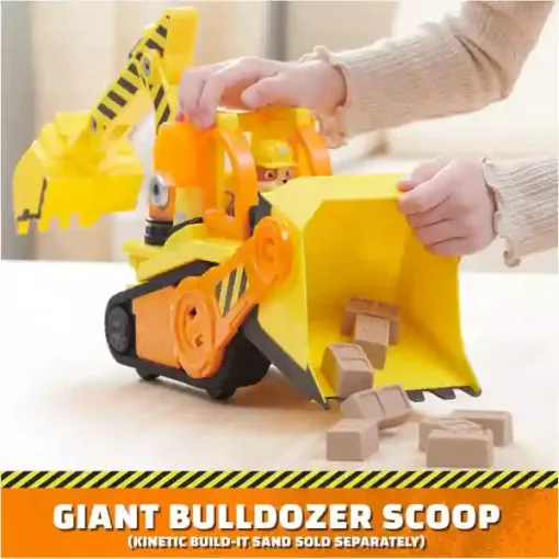 Mancs őrjárat - Rubble és csapata: Rubble nagy interaktív buldózere markolóval, Paw Patrol