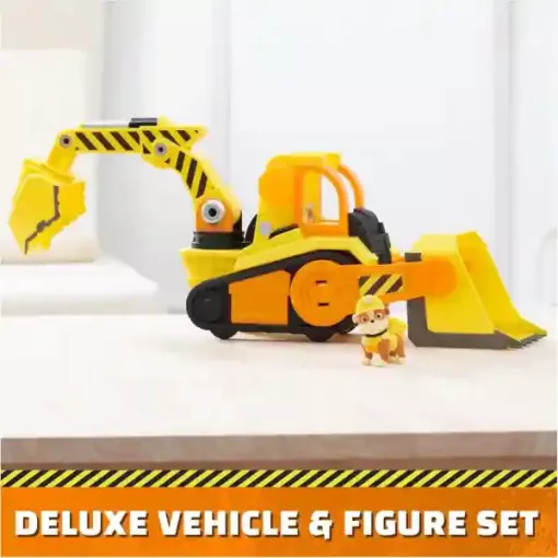Mancs őrjárat - Rubble és csapata: Rubble nagy interaktív buldózere markolóval, Paw Patrol
