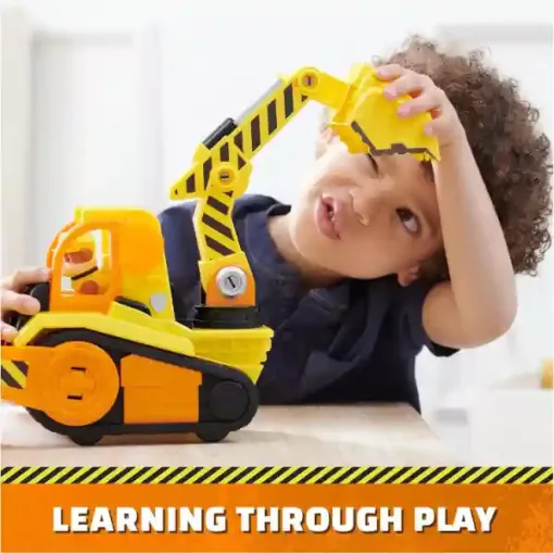 Mancs őrjárat - Rubble és csapata: Rubble nagy interaktív buldózere markolóval, Paw Patrol