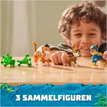 Mancs őrjárat - Dzsungelkaland: Chase, Tracker és tigris figuraszett
