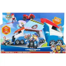 Mancs őrjárat - Paw Patroller csapatszállító kamion hanggal, Ryder figurával és járművével