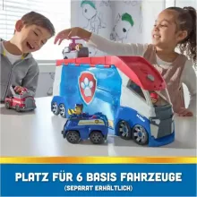 Mancs őrjárat - Paw Patroller csapatszállító kamion hanggal, Ryder figurával és járművével