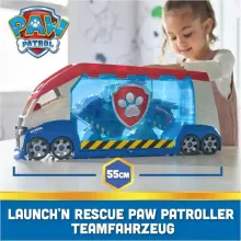 Mancs őrjárat - Paw Patroller csapatszállító kamion hanggal, Ryder figurával és járművével