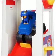 Mancs őrjárat - Rescue Wheels: interaktív torony hurok pályával, 106cm magas, Chase rendőrautója, Paw Patrol