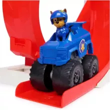 Mancs őrjárat - Rescue Wheels: interaktív torony hurok pályával, 106cm magas, Chase rendőrautója, Paw Patrol