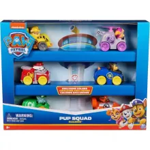 Mancs őrjárat - Pup Squad Racers: Ajándékszett 6db versenyjárművel, Paw Patrol