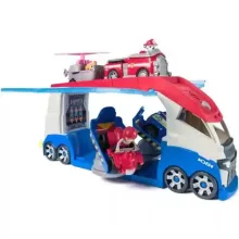 Mancs őrjárat - Paw Patroller csapatszállító kamion hanggal, 4 figurával és járművel