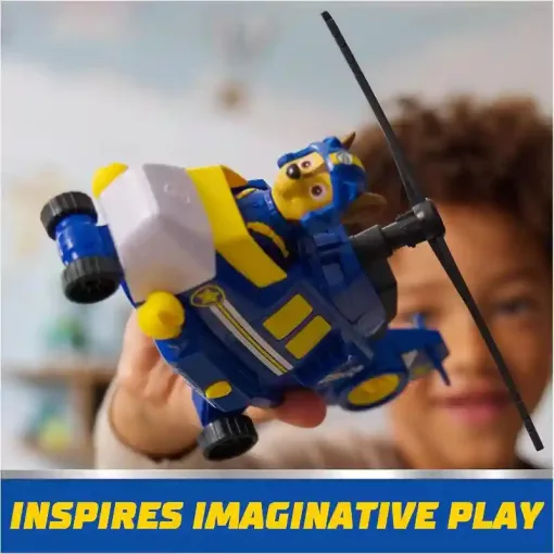 Mancs őrjárat - Air Rescue: Légimentők Chase és rendőrségi helikoptere kilövővel, Paw Patrol