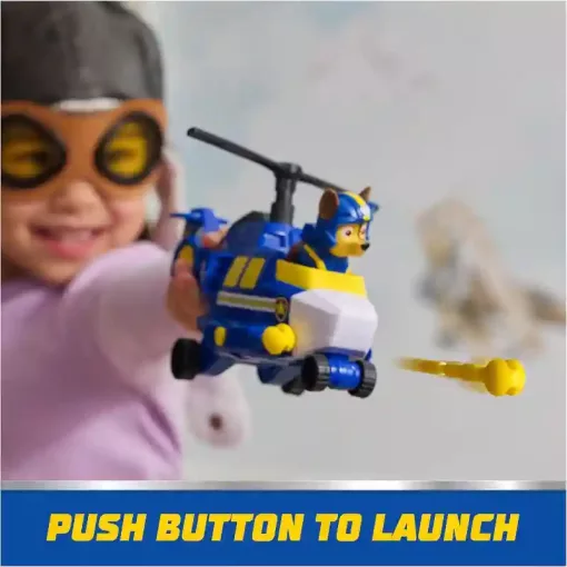 Mancs őrjárat - Air Rescue: Légimentők Chase és rendőrségi helikoptere kilövővel, Paw Patrol