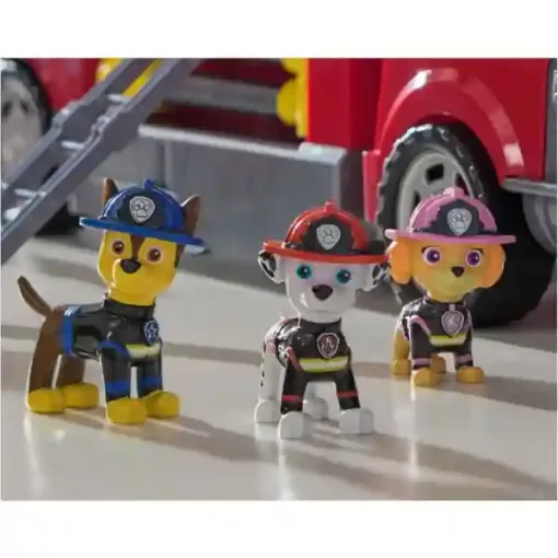 Mancs őrjárat - Óriás interaktív tűzoltóautó figurákkal, Marshall, Chase, Skye, Paw Patrol, 64cm