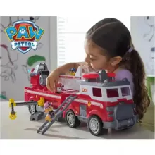Mancs őrjárat - Óriás interaktív tűzoltóautó figurákkal, Marshall, Chase, Skye, Paw Patrol, 64cm