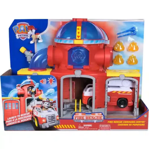 Mancs őrjárat - Fire Rescue: Interaktív tűzoltóállomás tűzoltóautóval, Paw Patrol