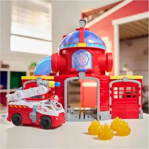 Mancs őrjárat - Fire Rescue: Interaktív tűzoltóállomás tűzoltóautóval, Paw Patrol