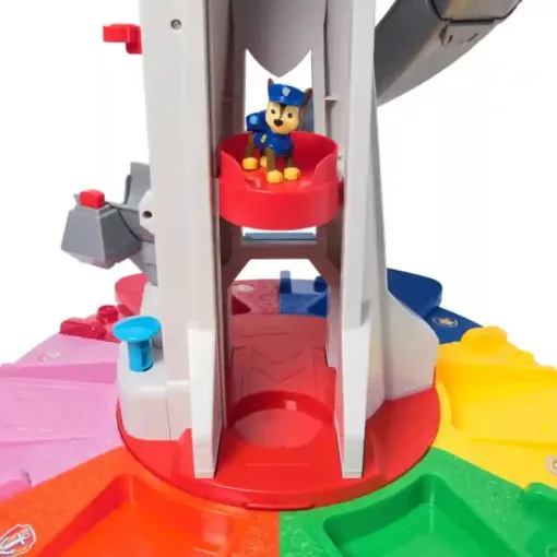 Mancs őrjárat - Óriás interaktív őrtorony Chase figurával és rendőrautóval, Paw Patrol
