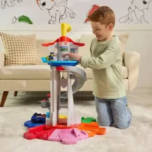 Mancs őrjárat - Óriás interaktív őrtorony Chase figurával és rendőrautóval, Paw Patrol