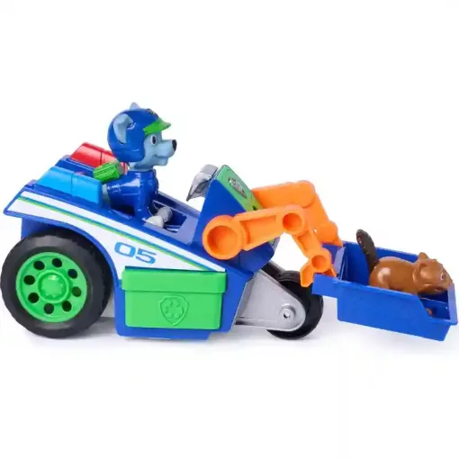 Mancs őrjárat - Search & Rescue: Rocky és hátrahúzós újrahasznosító járműve, Paw Patrol