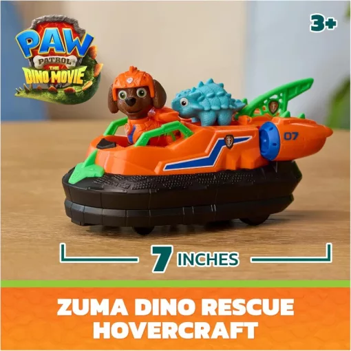 Mancs őrjárat: A dínófilm - Zuma és dinómentő légpárnás mentőhajója, Paw Patrol