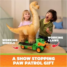 Mancs őrjárat: A dínófilm - Rocky és felfújható Megasaurus dinó interaktív mentőállomása, Paw Patrol
