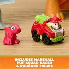 Mancs őrjárat: A dínófilm - Pup Squad dinós versenypálya Marshall kisautóval, Paw Patrol