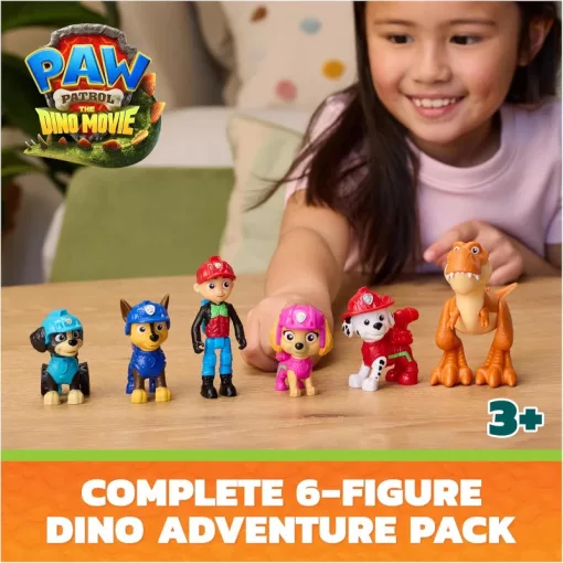 Mancs őrjárat: A dínófilm - 6 db-os figurakészlet, Paw Patrol