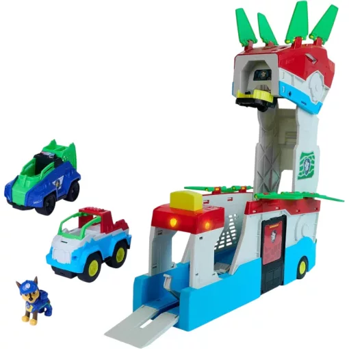 Mancs őrjárat: A dínófilm - 2 az 1-ben interaktív mobil főhadiszállás, Paw Patrol