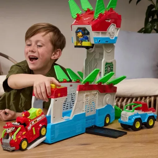 Mancs őrjárat: A dínófilm - 2 az 1-ben interaktív mobil főhadiszállás, Paw Patrol