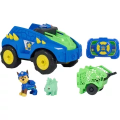   Mancs őrjárat: A dínófilm - Chase RC távirányítós dinós mentőjárműve utánfutóval, Paw Patrol