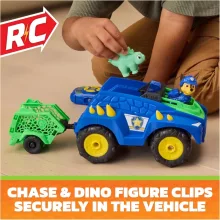 Mancs őrjárat: A dínófilm - Chase RC távirányítós dinós mentőjárműve utánfutóval, Paw Patrol