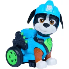   Mancs őrjárat: A dínófilm - Hátrahúzós interaktív Rex figura, Paw Patrol