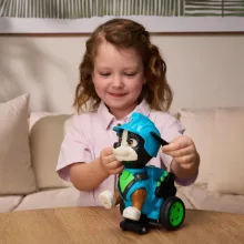 Mancs őrjárat: A dínófilm - Hátrahúzós interaktív Rex figura, Paw Patrol