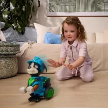 Mancs őrjárat: A dínófilm - Hátrahúzós interaktív Rex figura, Paw Patrol