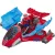   Hasbro Marvel Super Hero Adventures repülőgép Pókember figurával 13cm, Spiderman