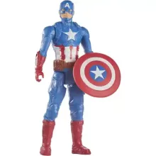 Hasbro Marvel Bosszúállók Titan Hero Series - Amerika kapitány akciófigura 30cm, Avengers, Captain America