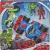   Hasbro Marvel Super Hero Adventures járművek Pókember és Hulk figurákkal 13cm