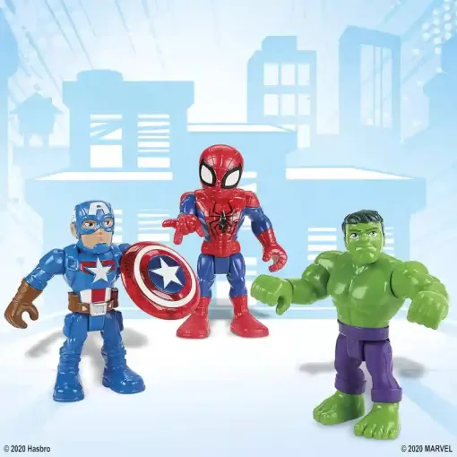 Hasbro Marvel Super Hero Adventures 6db-os akciófigura készlet 12,5cm