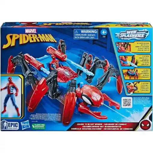 Hasbro Marvel Epic Hero Series Pókgép Pókember figurával 10cm, Spiderman