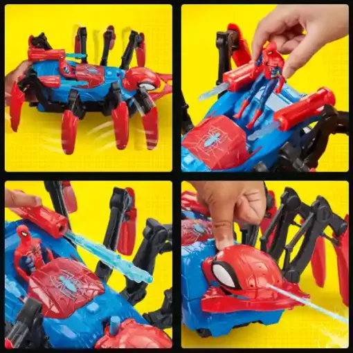 Hasbro Marvel Epic Hero Series Pókgép Pókember figurával 10cm, Spiderman