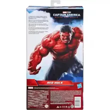 Hasbro Marvel Amerika Kapitány: Szép új világ - Vörös Hulk akciófigura 30cm, Titan Hero Series