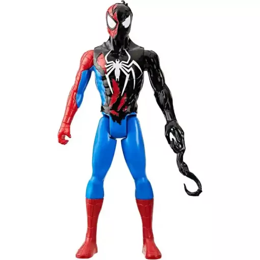 Hasbro Marvel Spider-Man VenomVersus Titan Hero Series - Venomizált Pókember akciófigura