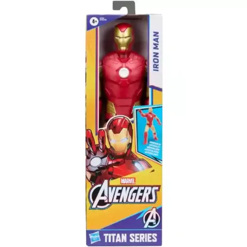 Hasbro Marvel Bosszúállók Titan Series - Vasember akciófigura 29cm, Avengers, Iron Man