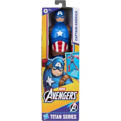 Hasbro Marvel Bosszúállók Titan Series - Amerika kapitány akciófigura 29cm, Avengers, Captain America