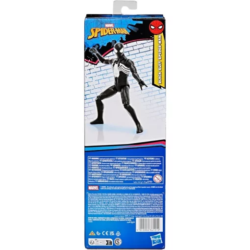 Hasbro Marvel Spider-Man Titan Series - Black Suit Pókember akciófigura
