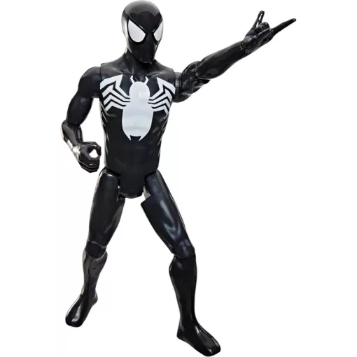 Hasbro Marvel Spider-Man Titan Series - Black Suit Pókember akciófigura