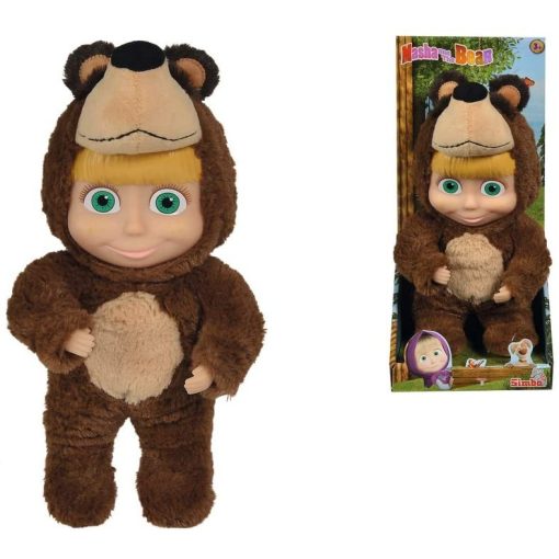Simba Toys Mása és a medve - Mása baba maciruhában 25cm (109301064)