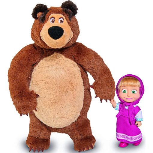 Simba Toys Mása és a medve - Mása baba és plüss medve (109301072)