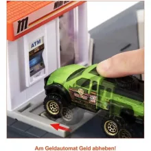 Mattel Matchbox töltőállomás játékszett kisautóval